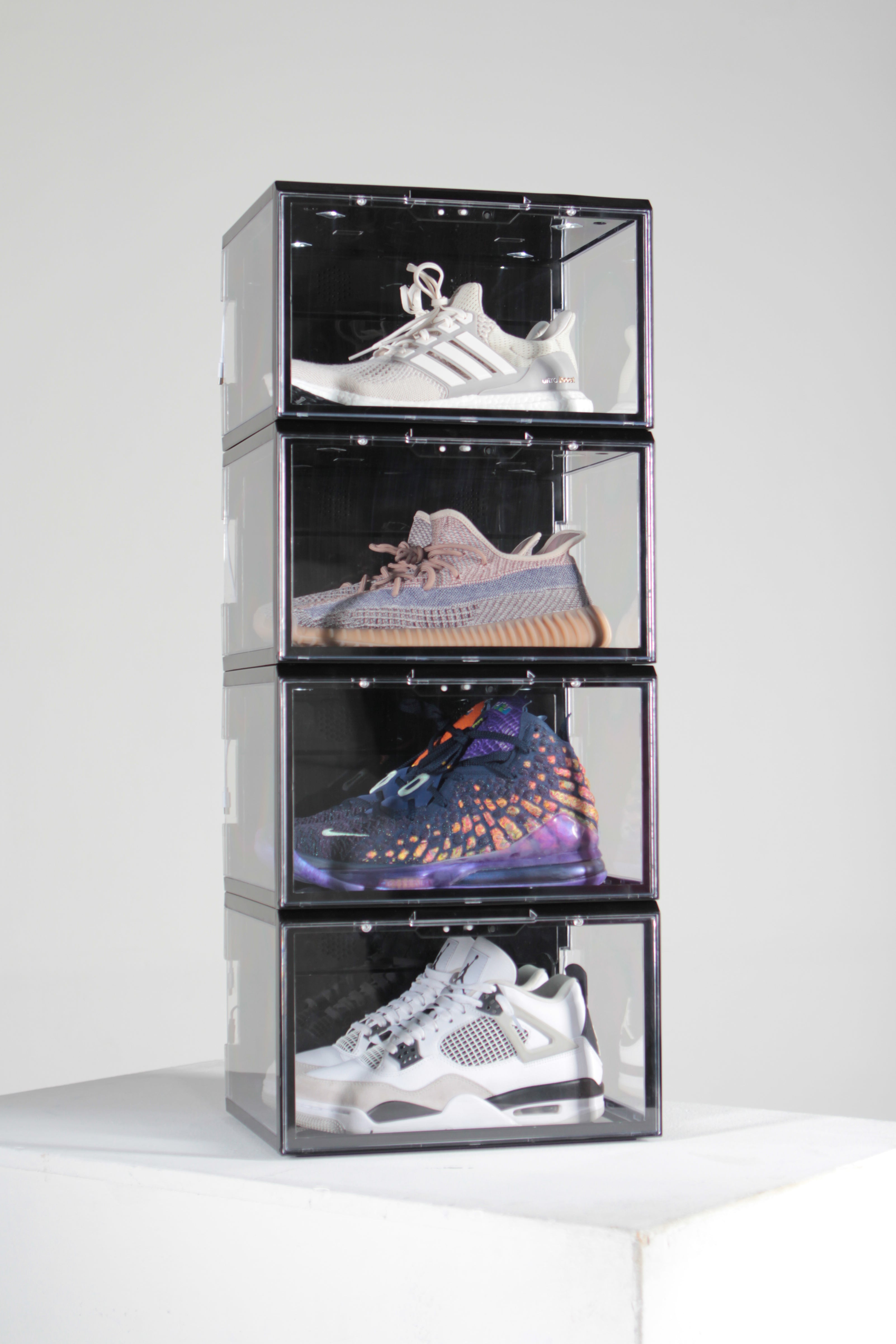 Acrylic sneaker display on sale box